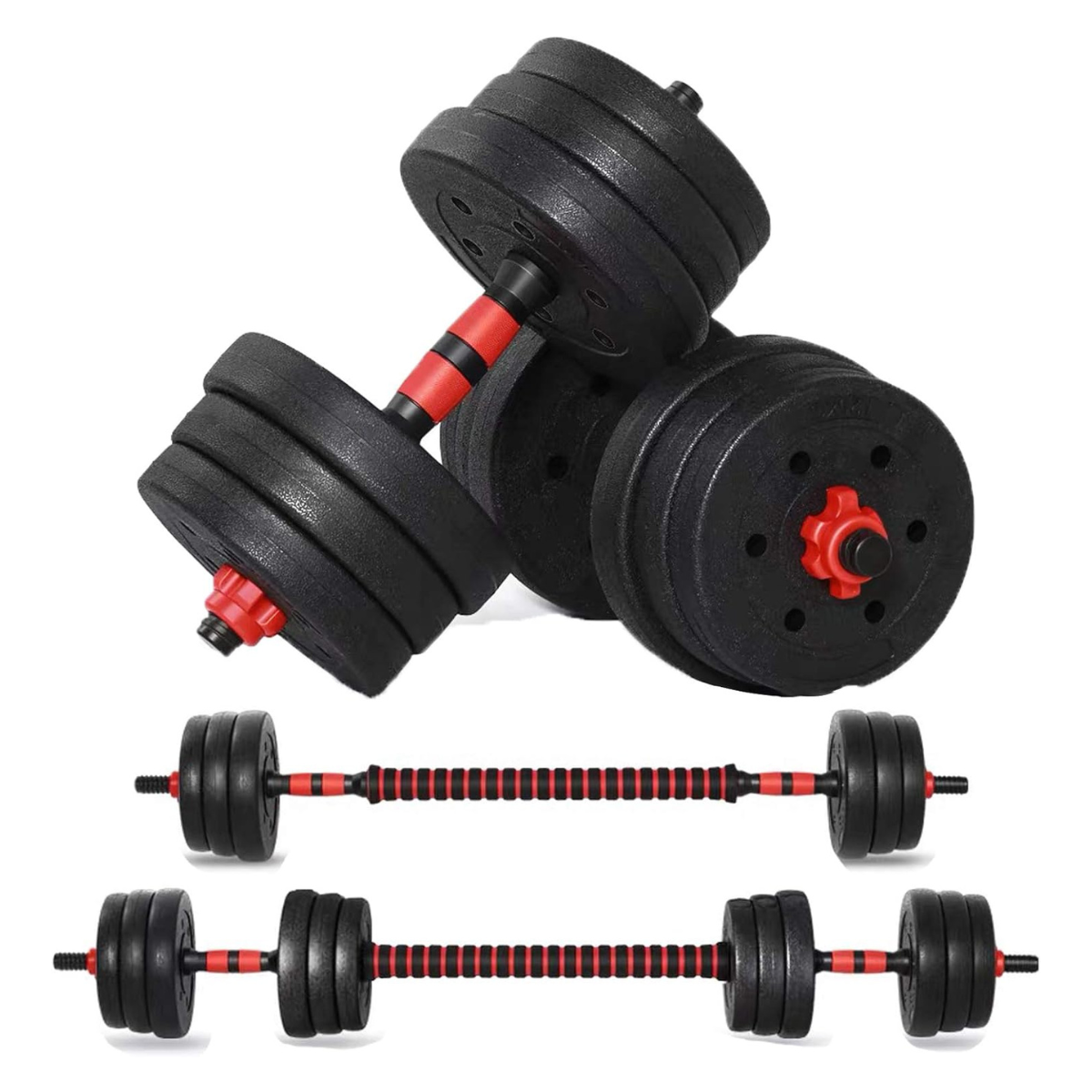Juego de Pesas Ajustables 3 en 1 / 40kg