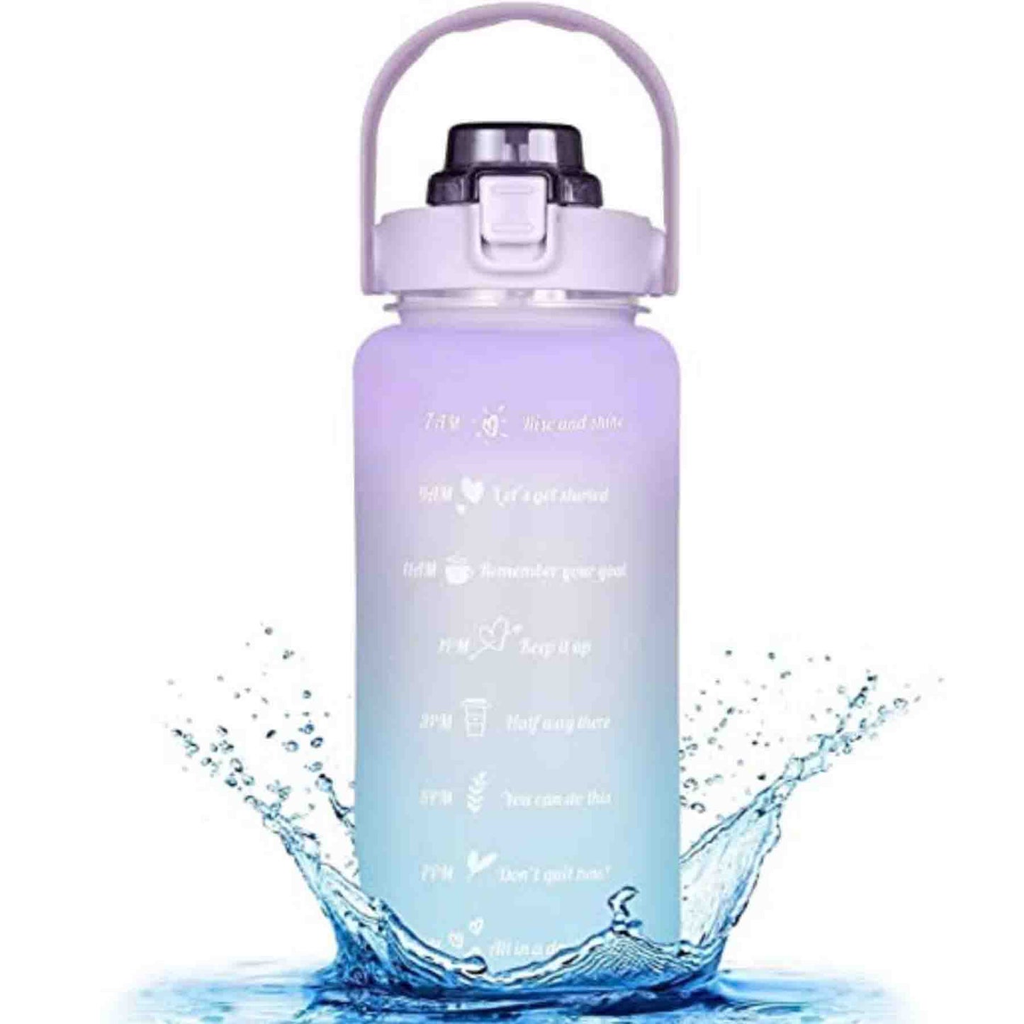 Botella De Agua Motivacional  2 Litro