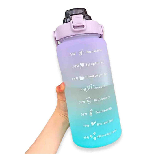 Botella De Agua Motivacional  2 Litro