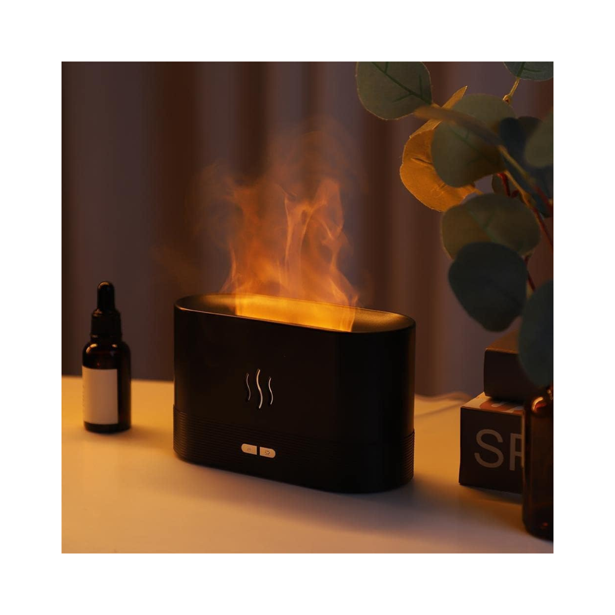 Humidificador de Llama con Luz Led