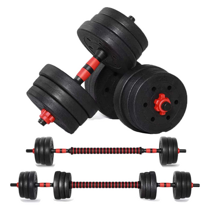 Juego de Pesas Ajustables 3 en 1 / 40kg