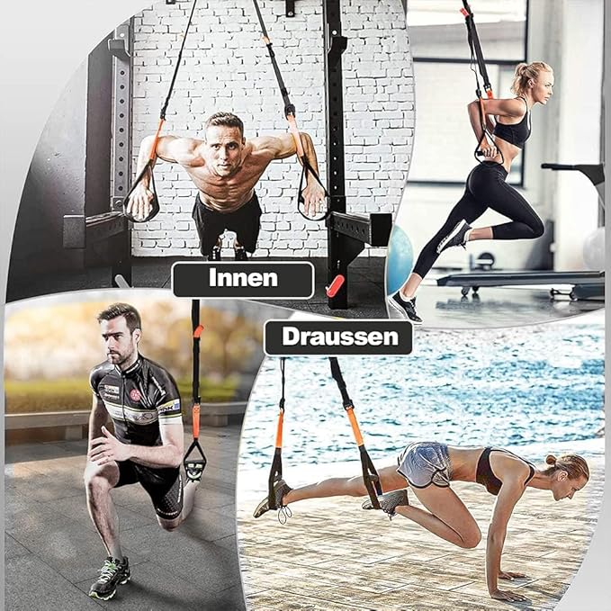 Bandas ejercicio en suspención TRX