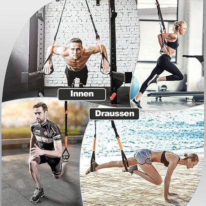 Bandas ejercicio en suspención TRX