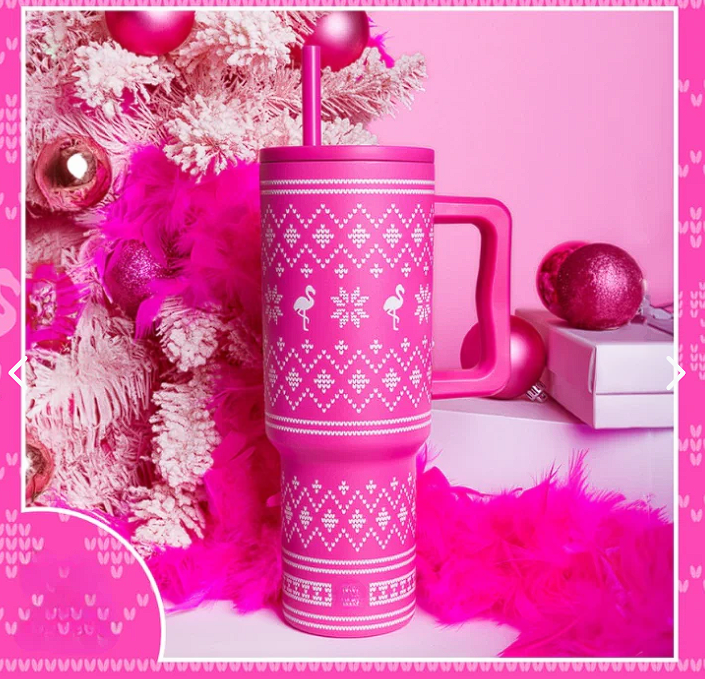 Vaso Térmico Premium 1200 ml Flamenco