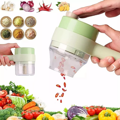 Cortador de Verduras Eléctrico Multifuncional